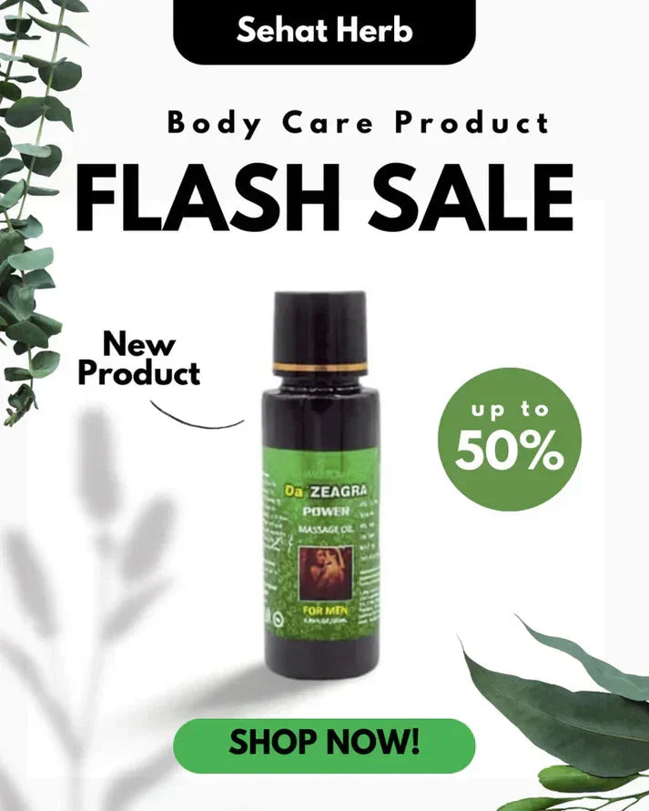 Da' ZEAGRA Power Massage Oil For Men .( زيت التدليك دا زيجرا باور )